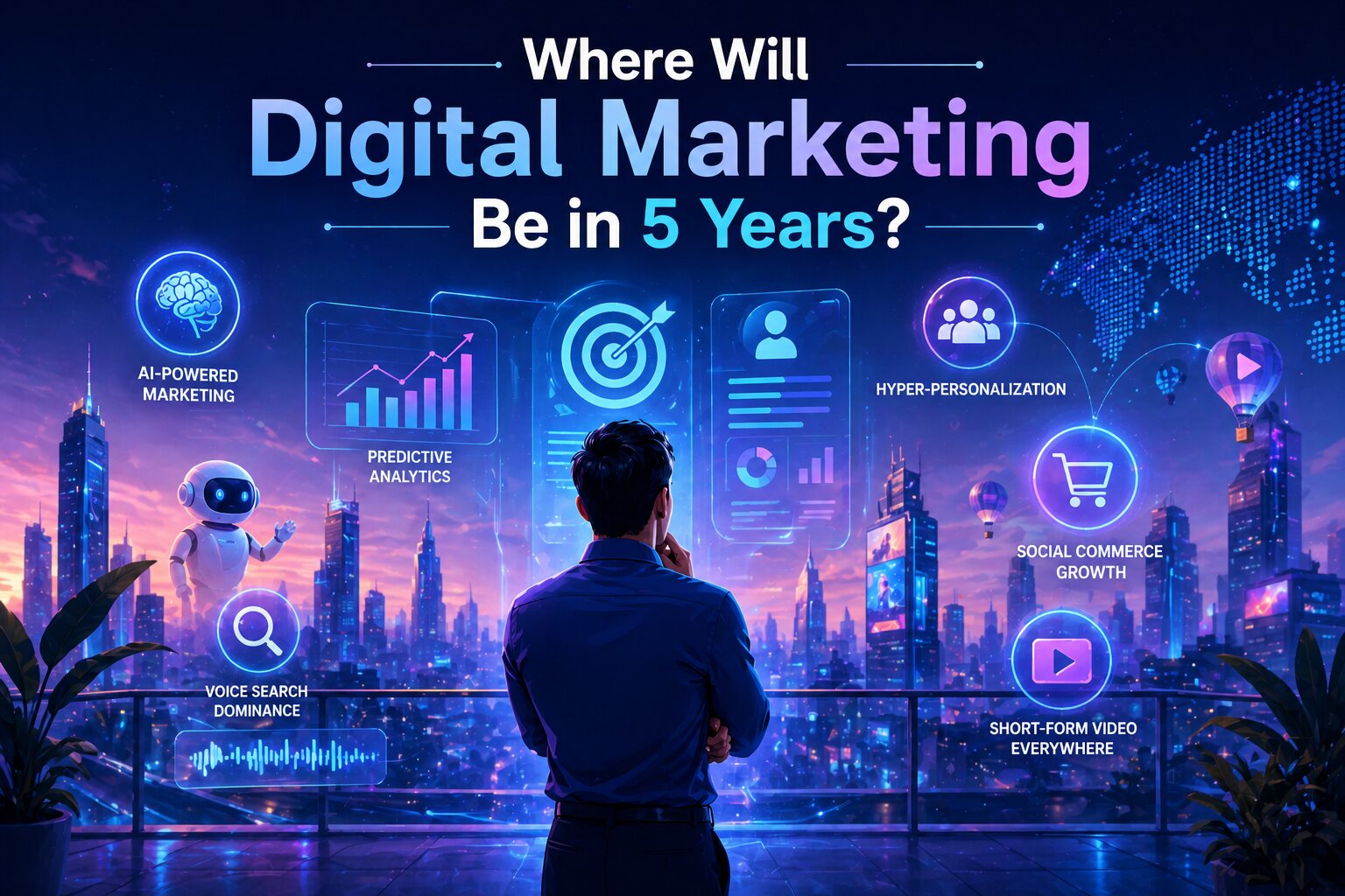 where will be digital marketing be in 5 years